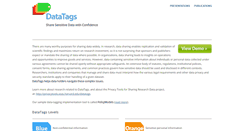 Desktop Screenshot of datatags.org
