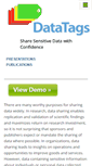 Mobile Screenshot of datatags.org