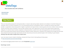 Tablet Screenshot of datatags.org